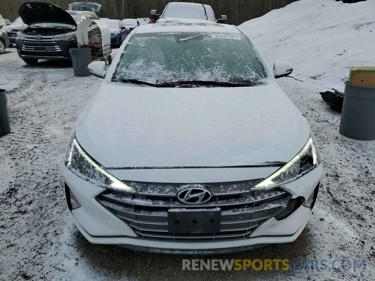 5 Photograph of a damaged car KMHD84LF2LU076152 HYUNDAI ELANTRA 2020