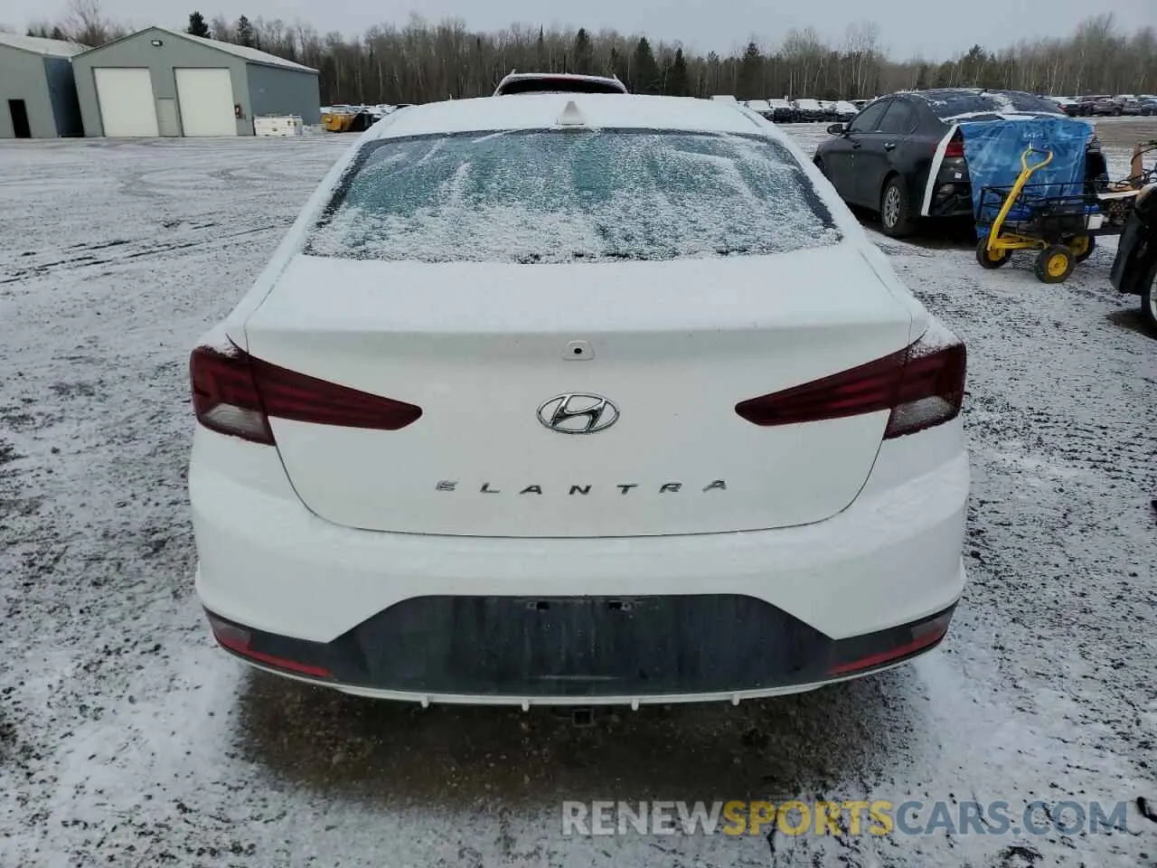 6 Photograph of a damaged car KMHD84LF2LU076152 HYUNDAI ELANTRA 2020
