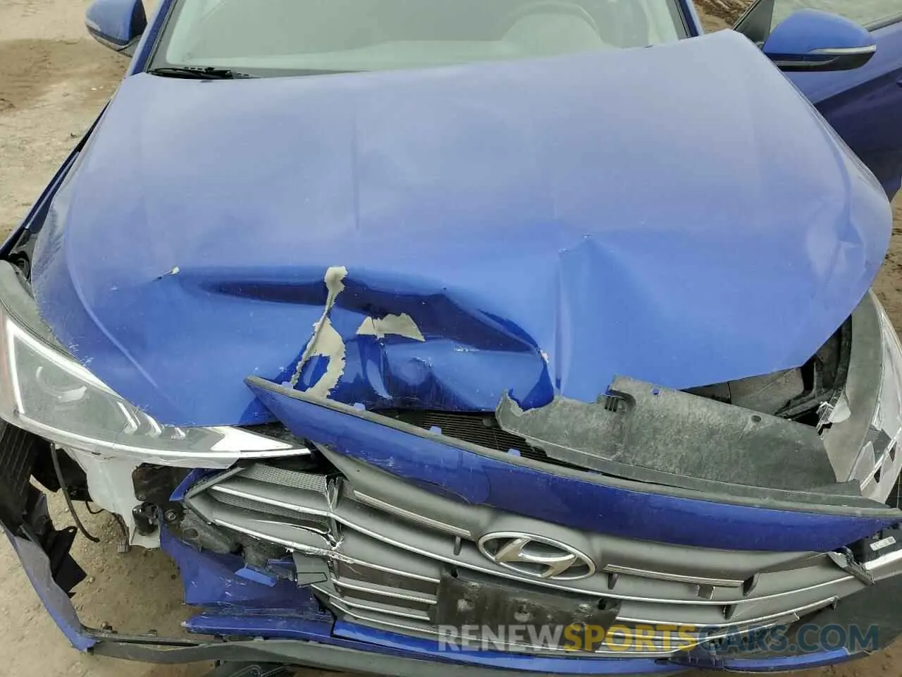 11 Photograph of a damaged car KMHD84LF2LU083439 HYUNDAI ELANTRA 2020