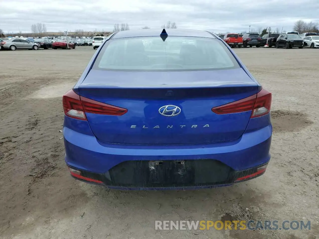 6 Photograph of a damaged car KMHD84LF2LU083439 HYUNDAI ELANTRA 2020