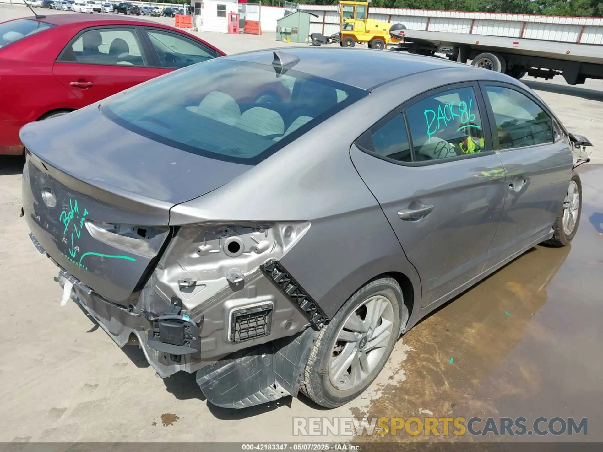 4 Photograph of a damaged car KMHD84LF2LU091797 HYUNDAI ELANTRA 2020