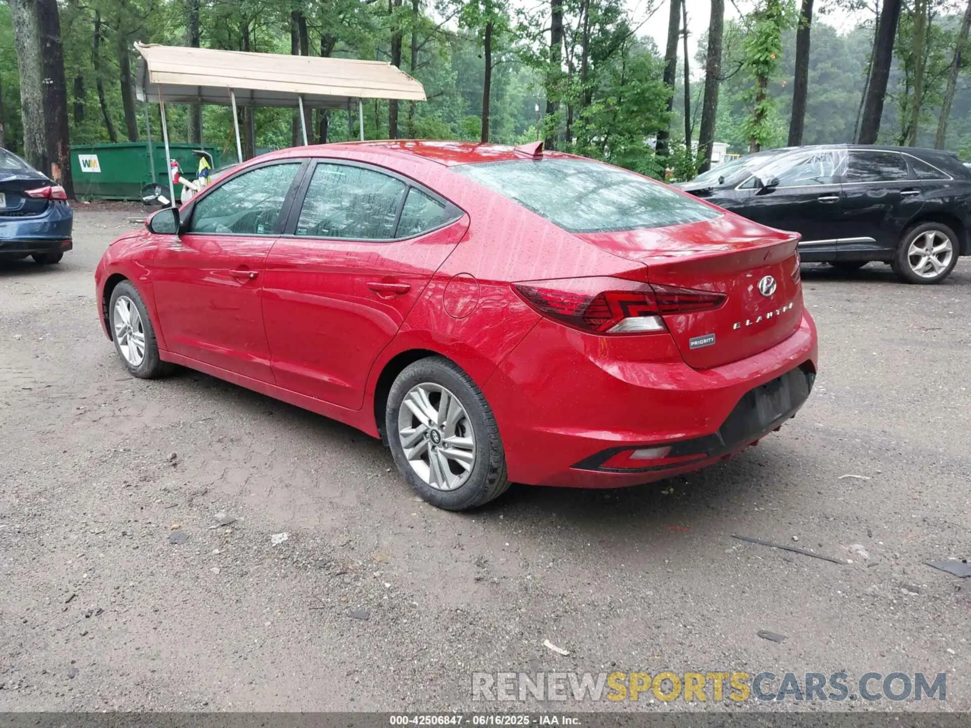 3 Photograph of a damaged car KMHD84LF2LU106993 HYUNDAI ELANTRA 2020
