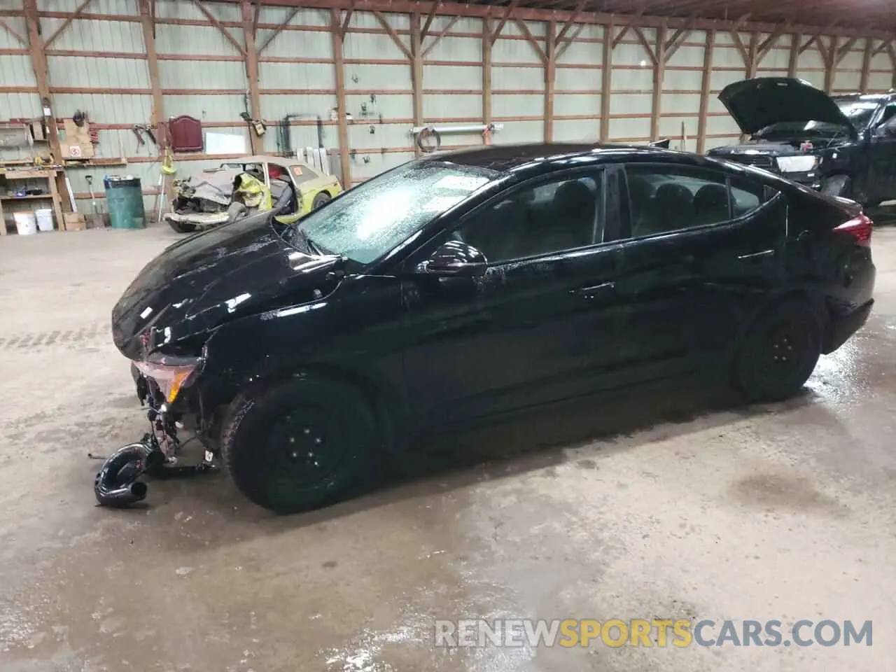 1 Photograph of a damaged car KMHD84LF2LU920433 HYUNDAI ELANTRA 2020