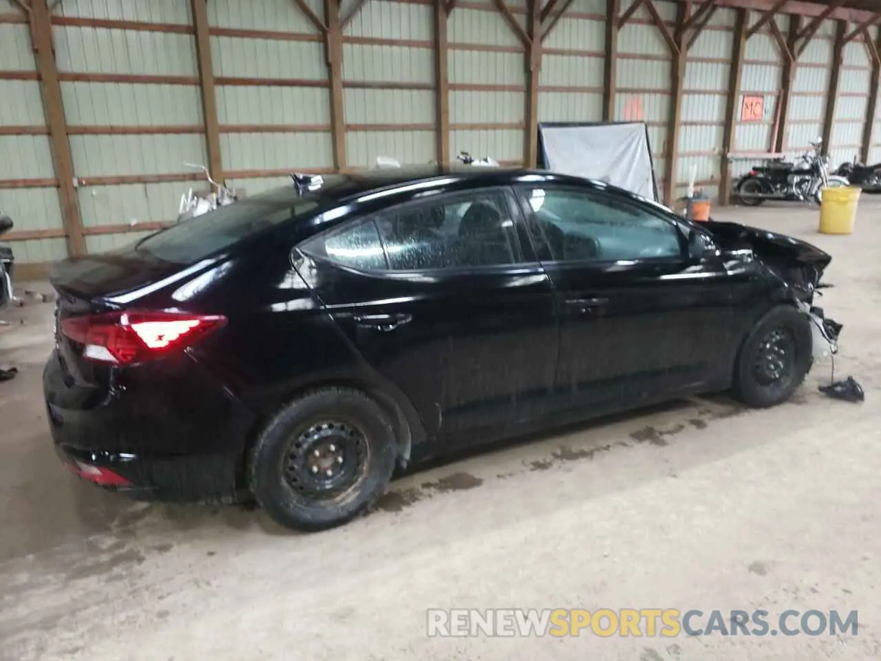 3 Photograph of a damaged car KMHD84LF2LU920433 HYUNDAI ELANTRA 2020