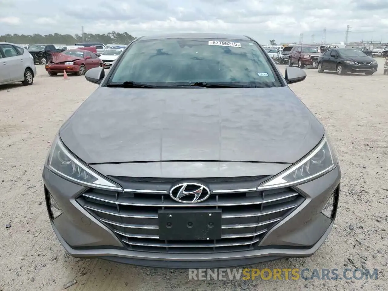 5 Photograph of a damaged car KMHD84LF2LU941556 HYUNDAI ELANTRA 2020