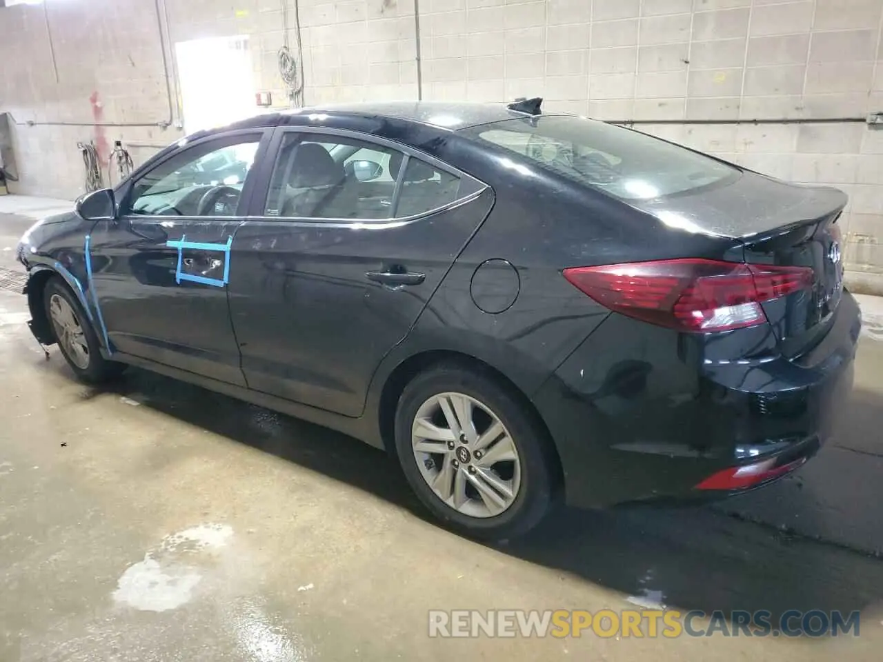 2 Photograph of a damaged car KMHD84LF3LU024819 HYUNDAI ELANTRA 2020