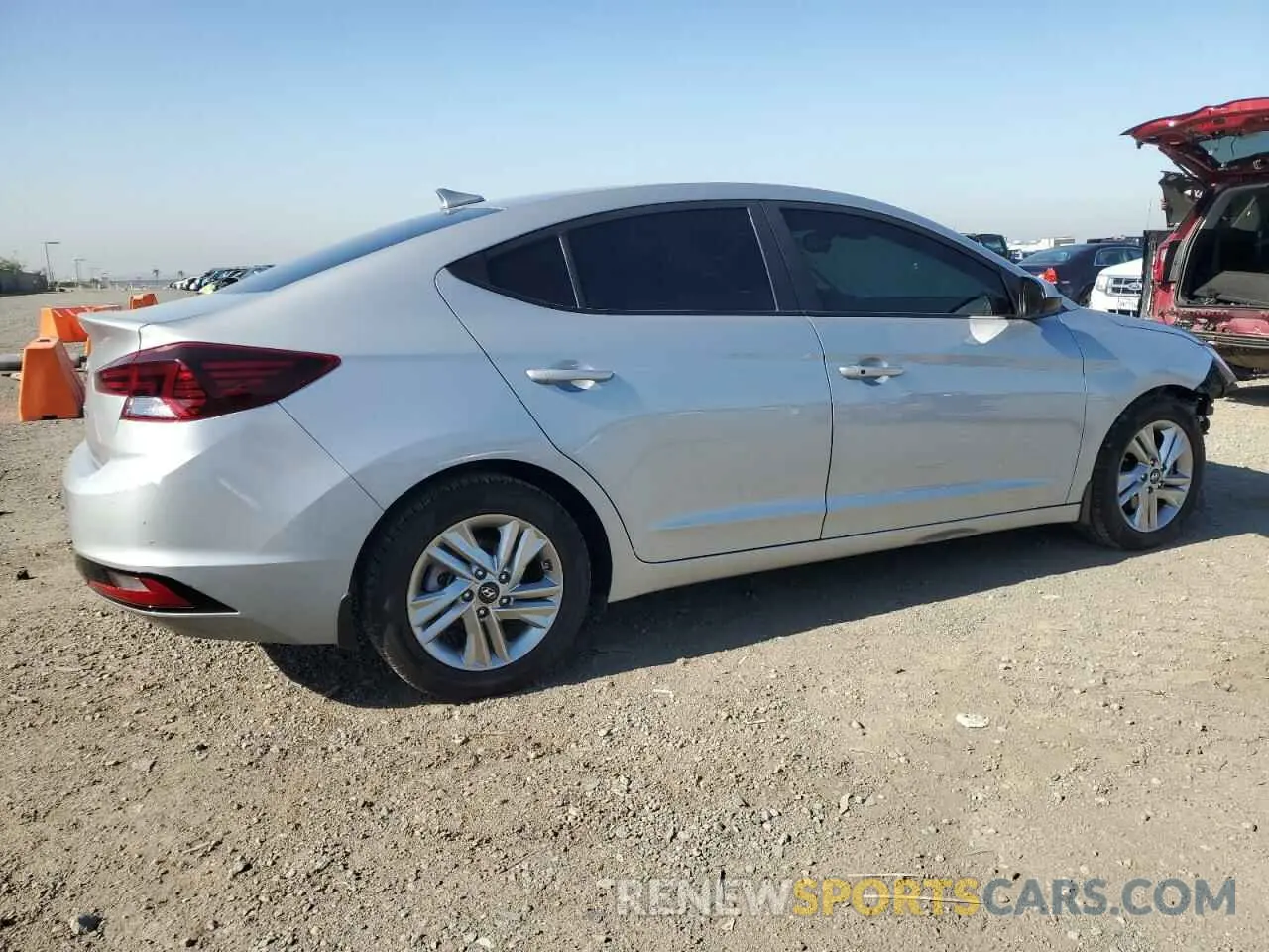 3 Photograph of a damaged car KMHD84LF3LU076502 HYUNDAI ELANTRA 2020