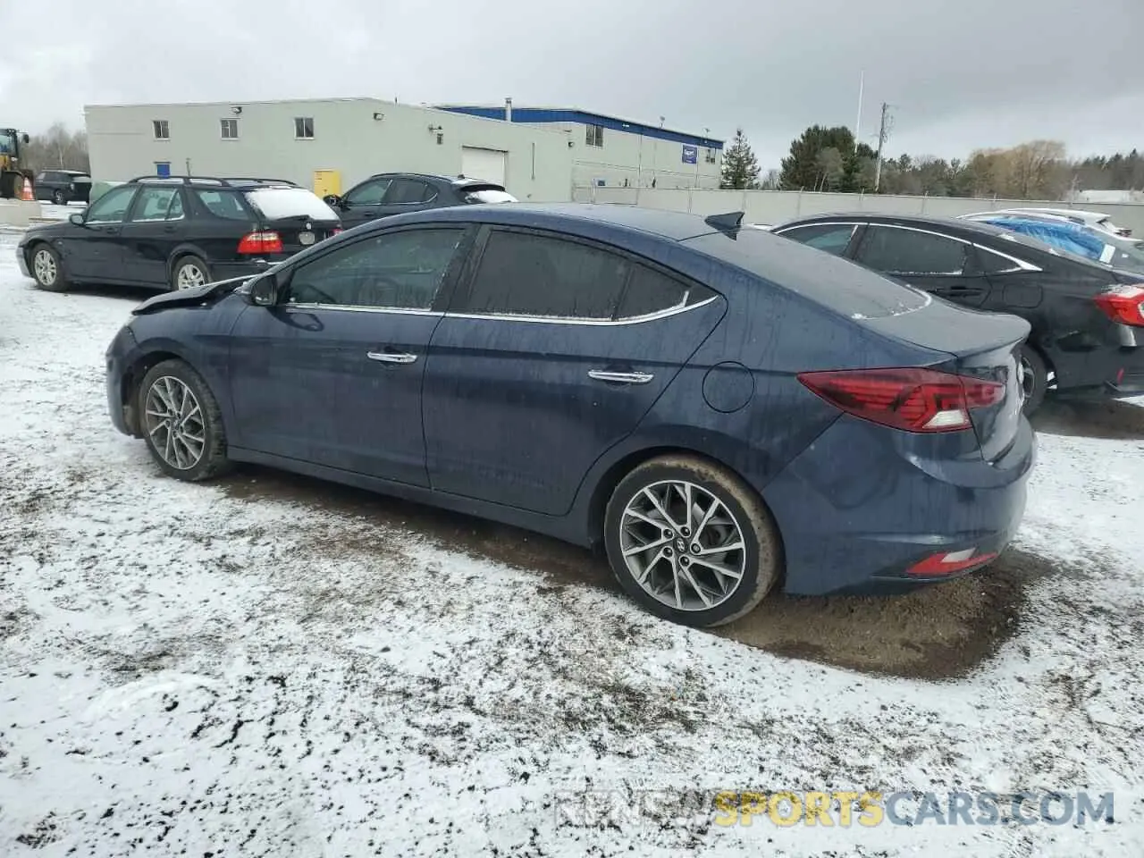 2 Photograph of a damaged car KMHD84LF3LU085362 HYUNDAI ELANTRA 2020