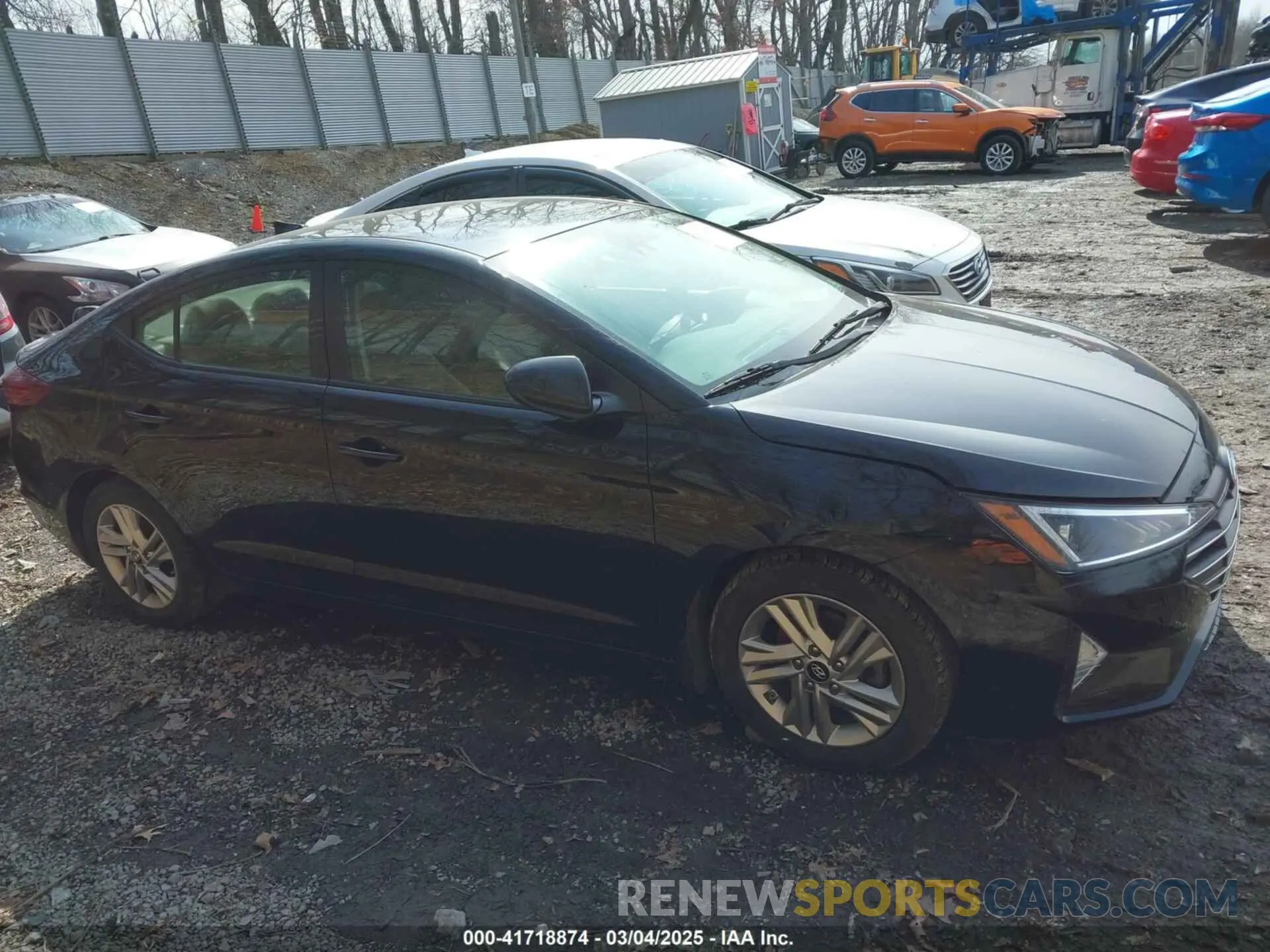 13 Photograph of a damaged car KMHD84LF3LU092442 HYUNDAI ELANTRA 2020