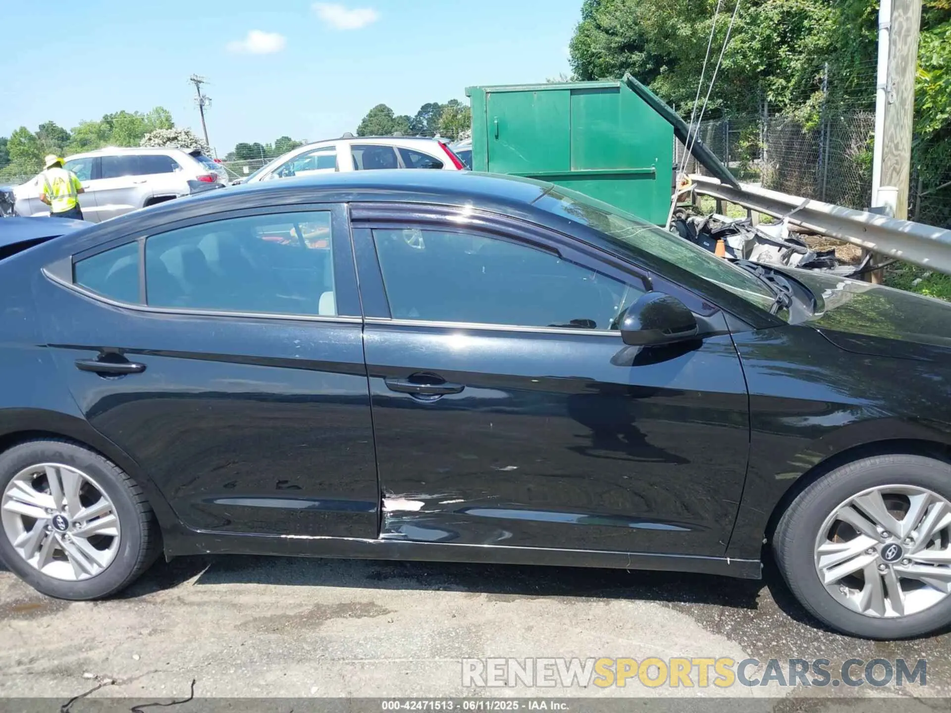 13 Photograph of a damaged car KMHD84LF3LU897177 HYUNDAI ELANTRA 2020