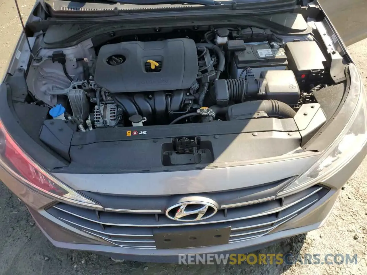 11 Photograph of a damaged car KMHD84LF3LU906590 HYUNDAI ELANTRA 2020