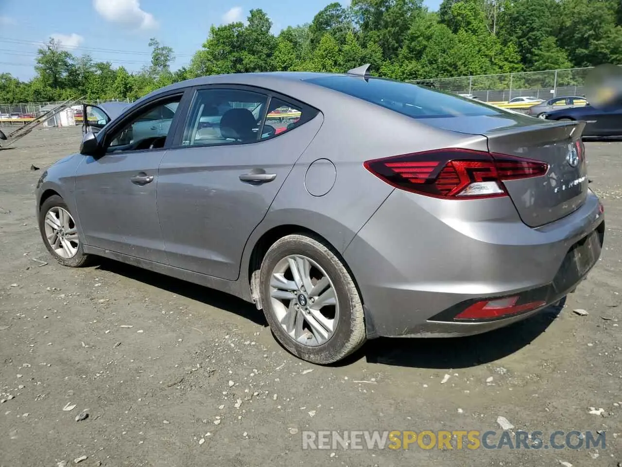 2 Photograph of a damaged car KMHD84LF3LU906590 HYUNDAI ELANTRA 2020
