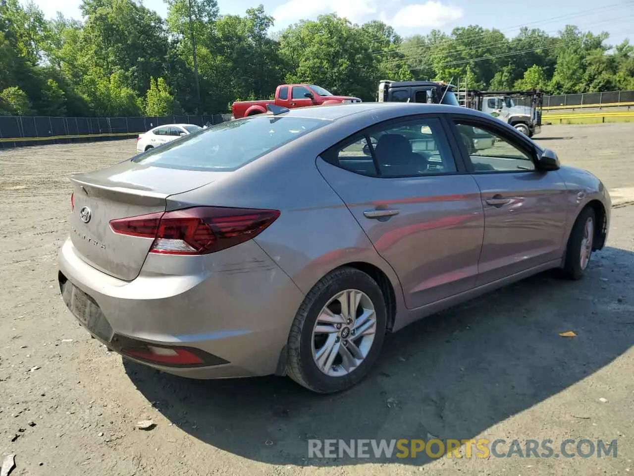 3 Photograph of a damaged car KMHD84LF3LU906590 HYUNDAI ELANTRA 2020