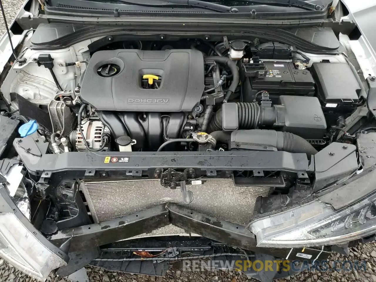 11 Photograph of a damaged car KMHD84LF3LU991642 HYUNDAI ELANTRA 2020
