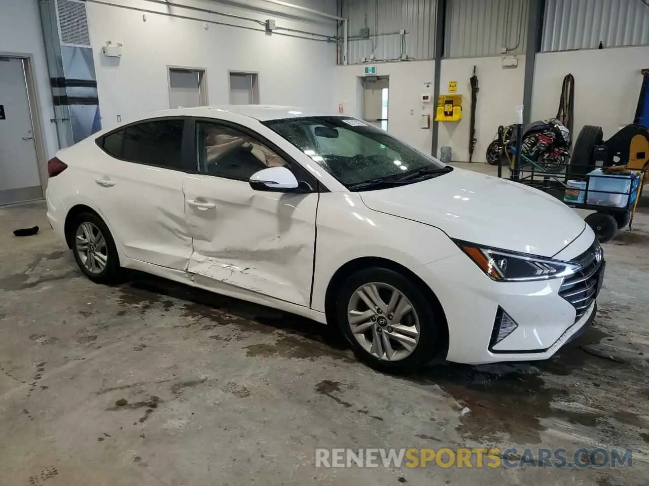 4 Photograph of a damaged car KMHD84LF4LU000688 HYUNDAI ELANTRA 2020