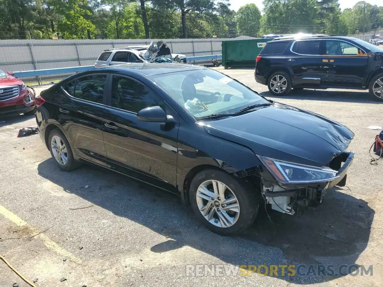 4 Photograph of a damaged car KMHD84LF4LU026157 HYUNDAI ELANTRA 2020