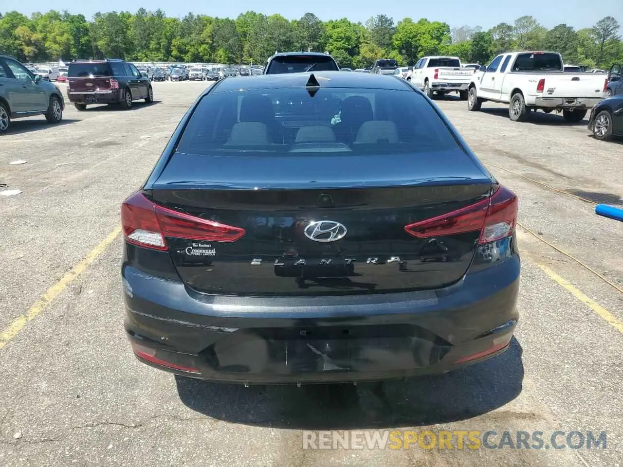 6 Photograph of a damaged car KMHD84LF4LU026157 HYUNDAI ELANTRA 2020