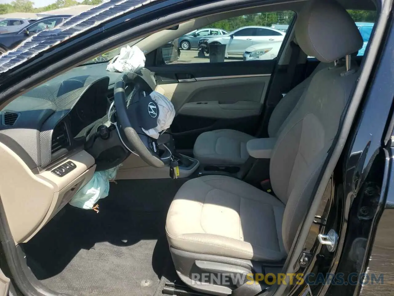 7 Photograph of a damaged car KMHD84LF4LU026157 HYUNDAI ELANTRA 2020