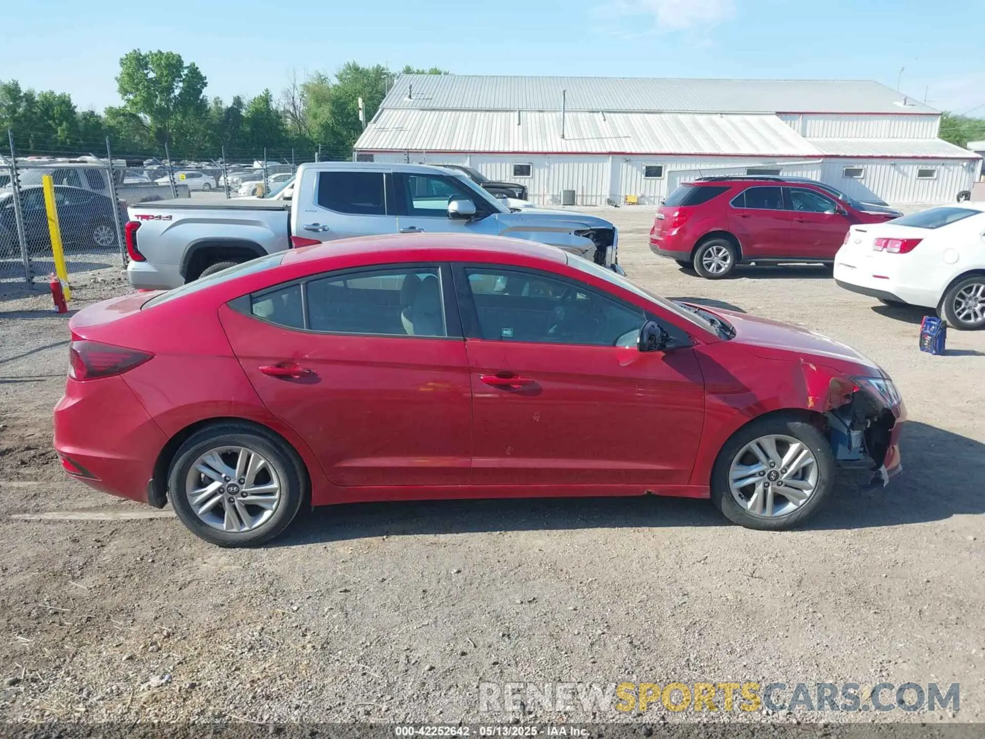 13 Photograph of a damaged car KMHD84LF4LU896801 HYUNDAI ELANTRA 2020