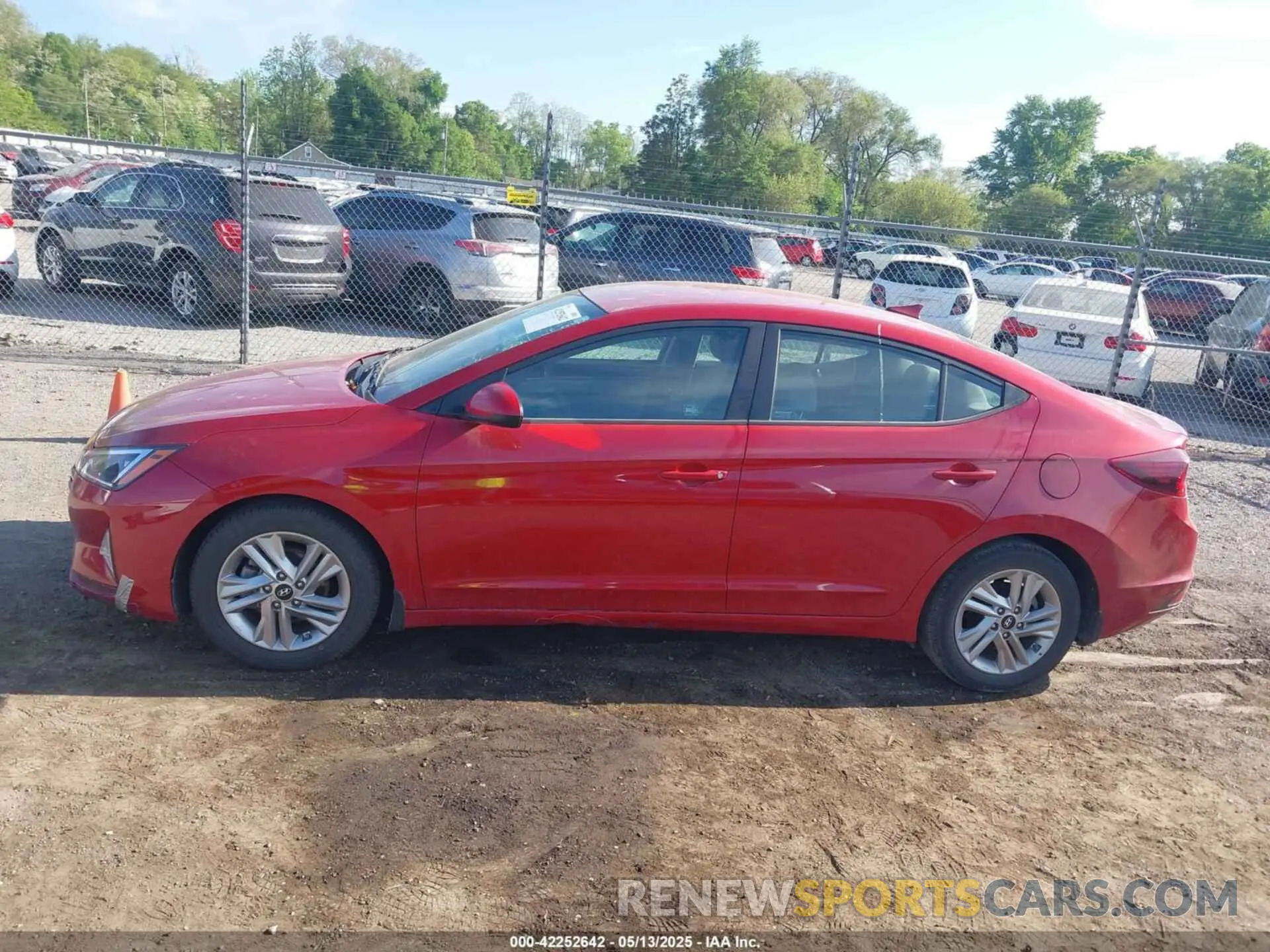 14 Photograph of a damaged car KMHD84LF4LU896801 HYUNDAI ELANTRA 2020
