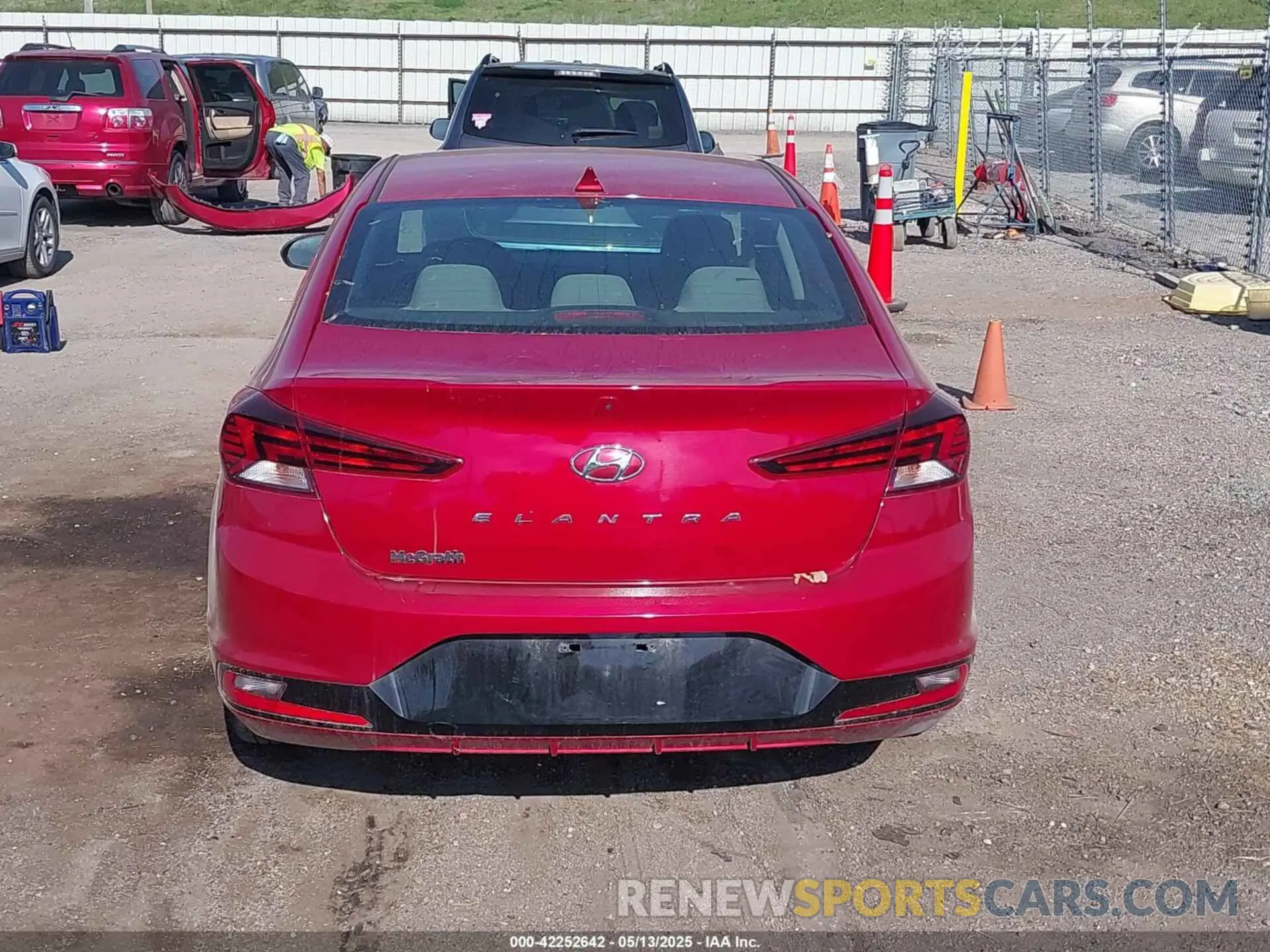 16 Photograph of a damaged car KMHD84LF4LU896801 HYUNDAI ELANTRA 2020