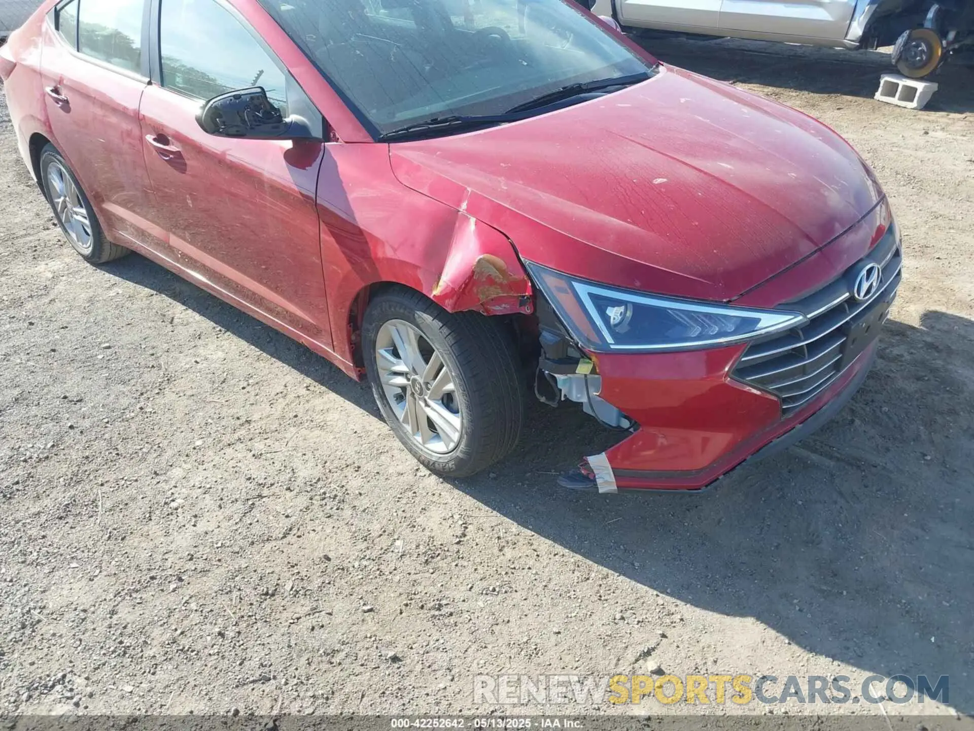 6 Photograph of a damaged car KMHD84LF4LU896801 HYUNDAI ELANTRA 2020