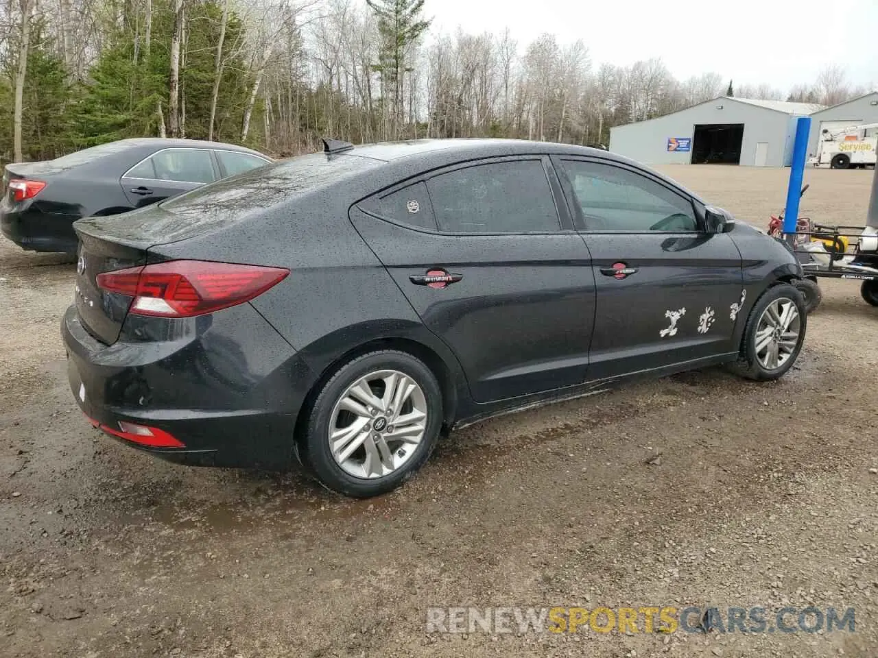 3 Photograph of a damaged car KMHD84LF4LU928243 HYUNDAI ELANTRA 2020