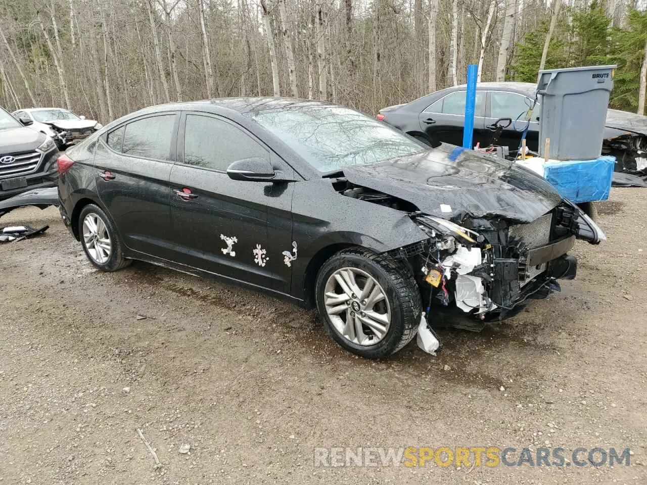 4 Photograph of a damaged car KMHD84LF4LU928243 HYUNDAI ELANTRA 2020