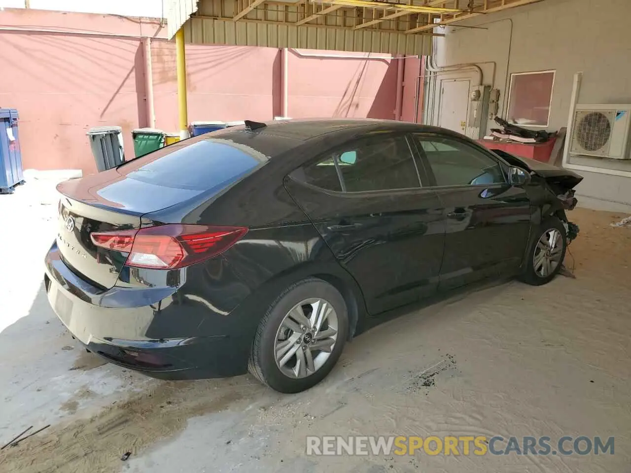 3 Photograph of a damaged car KMHD84LF4LU956110 HYUNDAI ELANTRA 2020