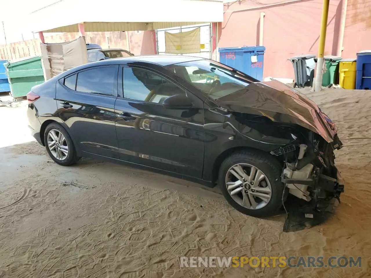 4 Photograph of a damaged car KMHD84LF4LU956110 HYUNDAI ELANTRA 2020