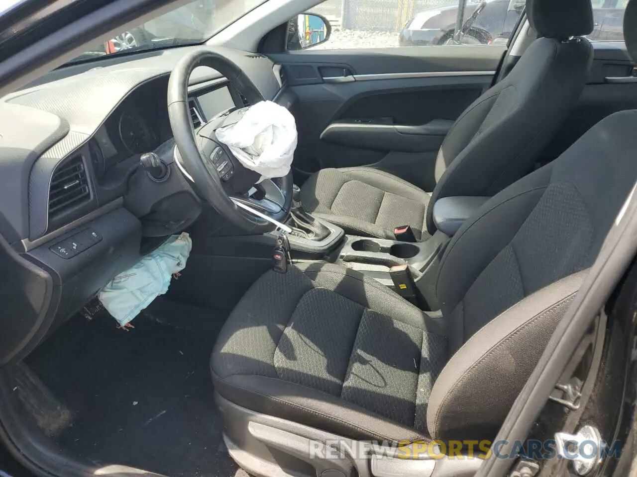 7 Photograph of a damaged car KMHD84LF5LU019606 HYUNDAI ELANTRA 2020