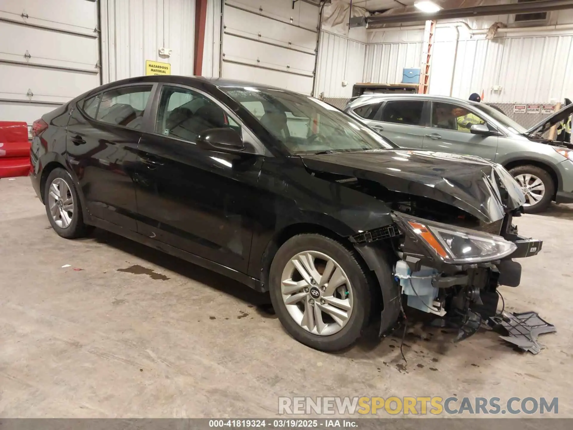 1 Photograph of a damaged car KMHD84LF5LU026751 HYUNDAI ELANTRA 2020