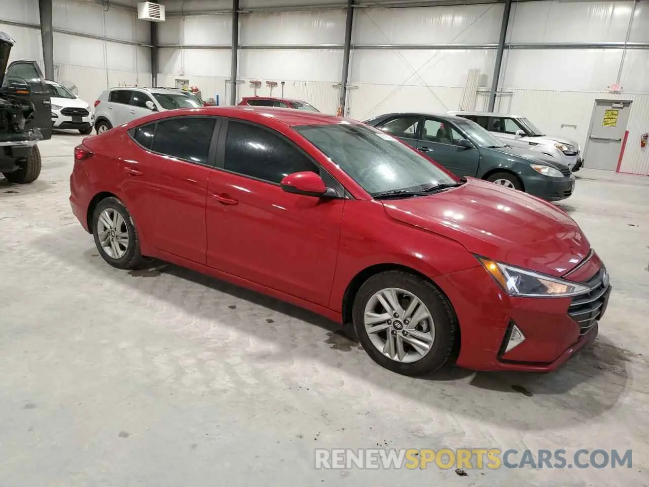 4 Photograph of a damaged car KMHD84LF5LU034445 HYUNDAI ELANTRA 2020