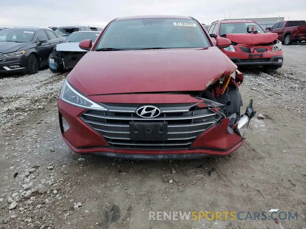 5 Photograph of a damaged car KMHD84LF5LU034445 HYUNDAI ELANTRA 2020