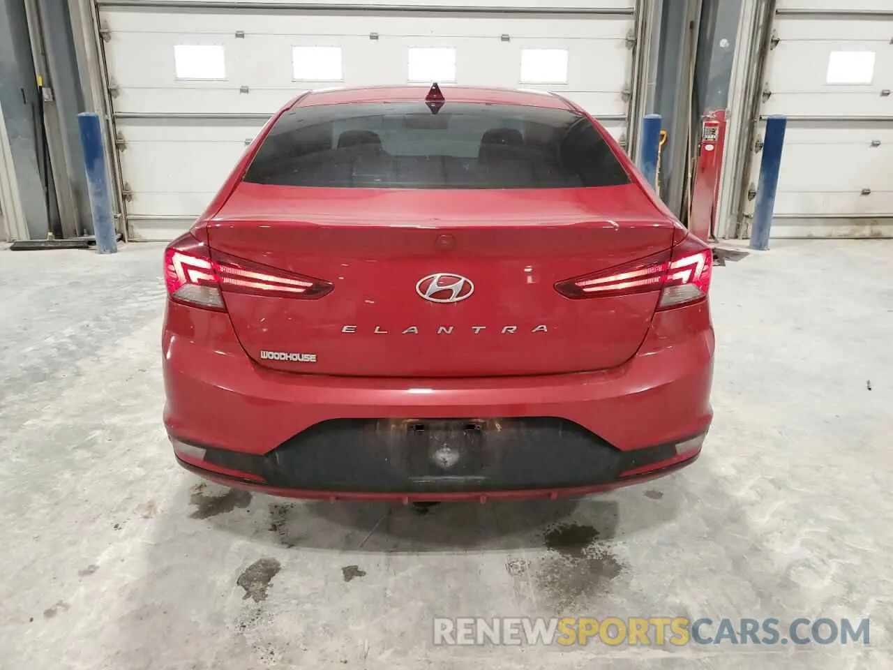 6 Photograph of a damaged car KMHD84LF5LU034445 HYUNDAI ELANTRA 2020