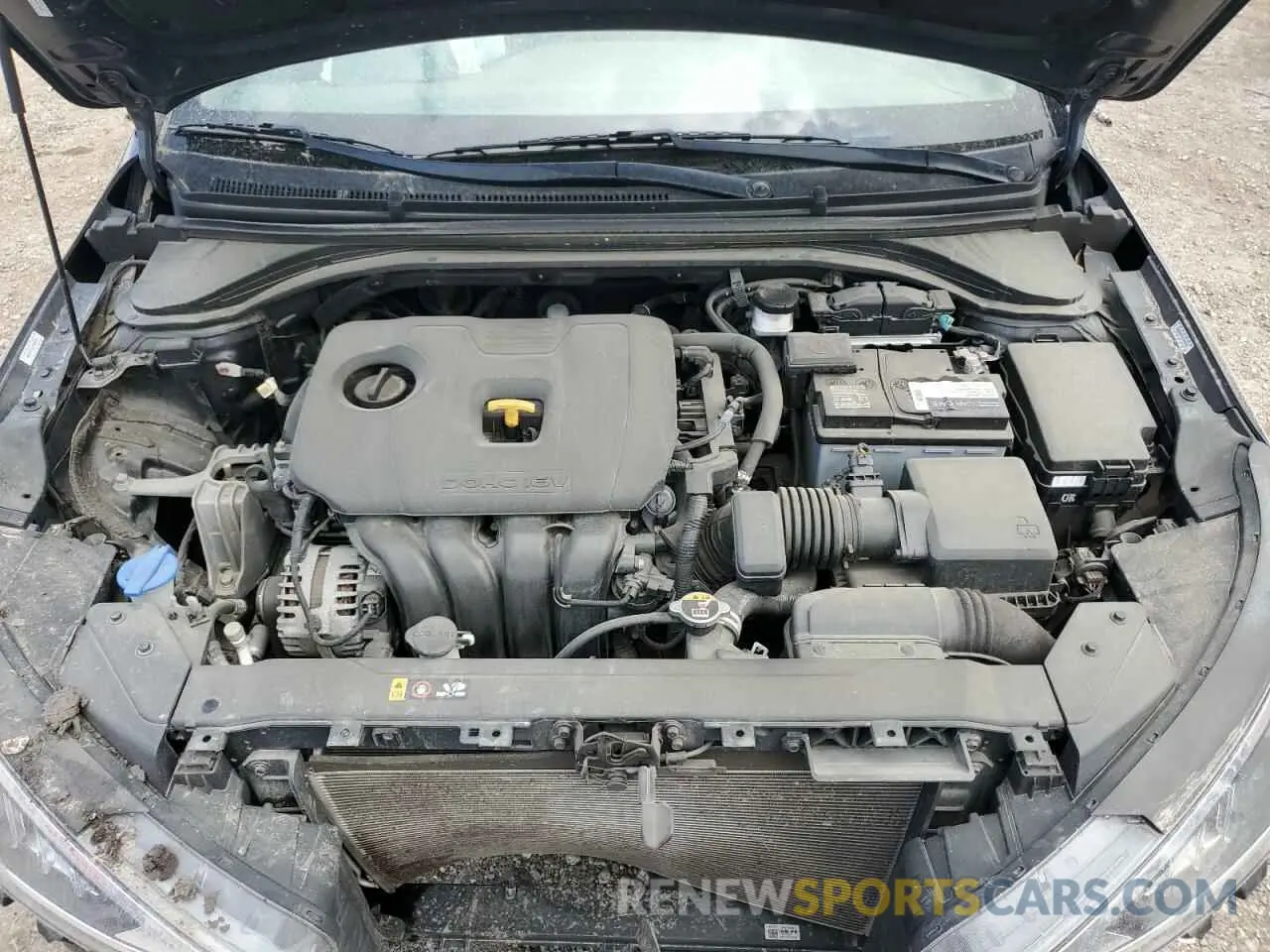 11 Photograph of a damaged car KMHD84LF5LU038608 HYUNDAI ELANTRA 2020