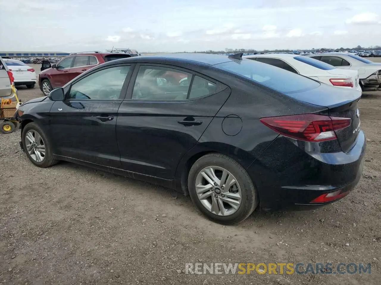 2 Photograph of a damaged car KMHD84LF5LU038608 HYUNDAI ELANTRA 2020