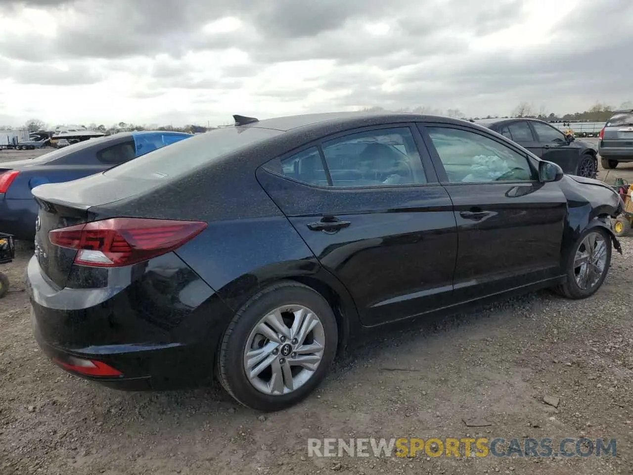 3 Photograph of a damaged car KMHD84LF5LU038608 HYUNDAI ELANTRA 2020