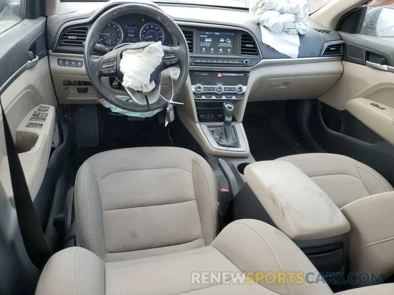 8 Photograph of a damaged car KMHD84LF5LU038608 HYUNDAI ELANTRA 2020