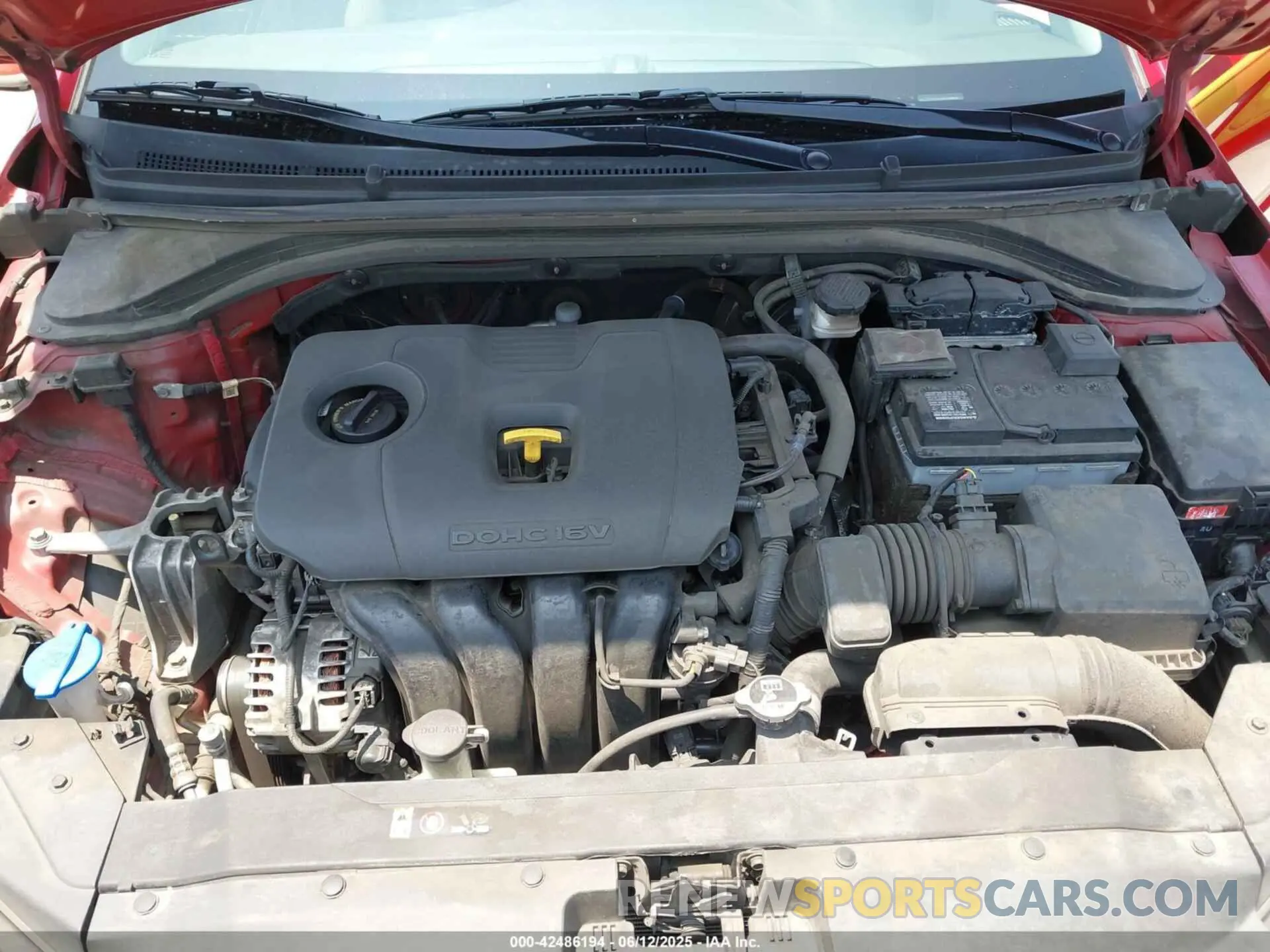 10 Photograph of a damaged car KMHD84LF5LU106079 HYUNDAI ELANTRA 2020
