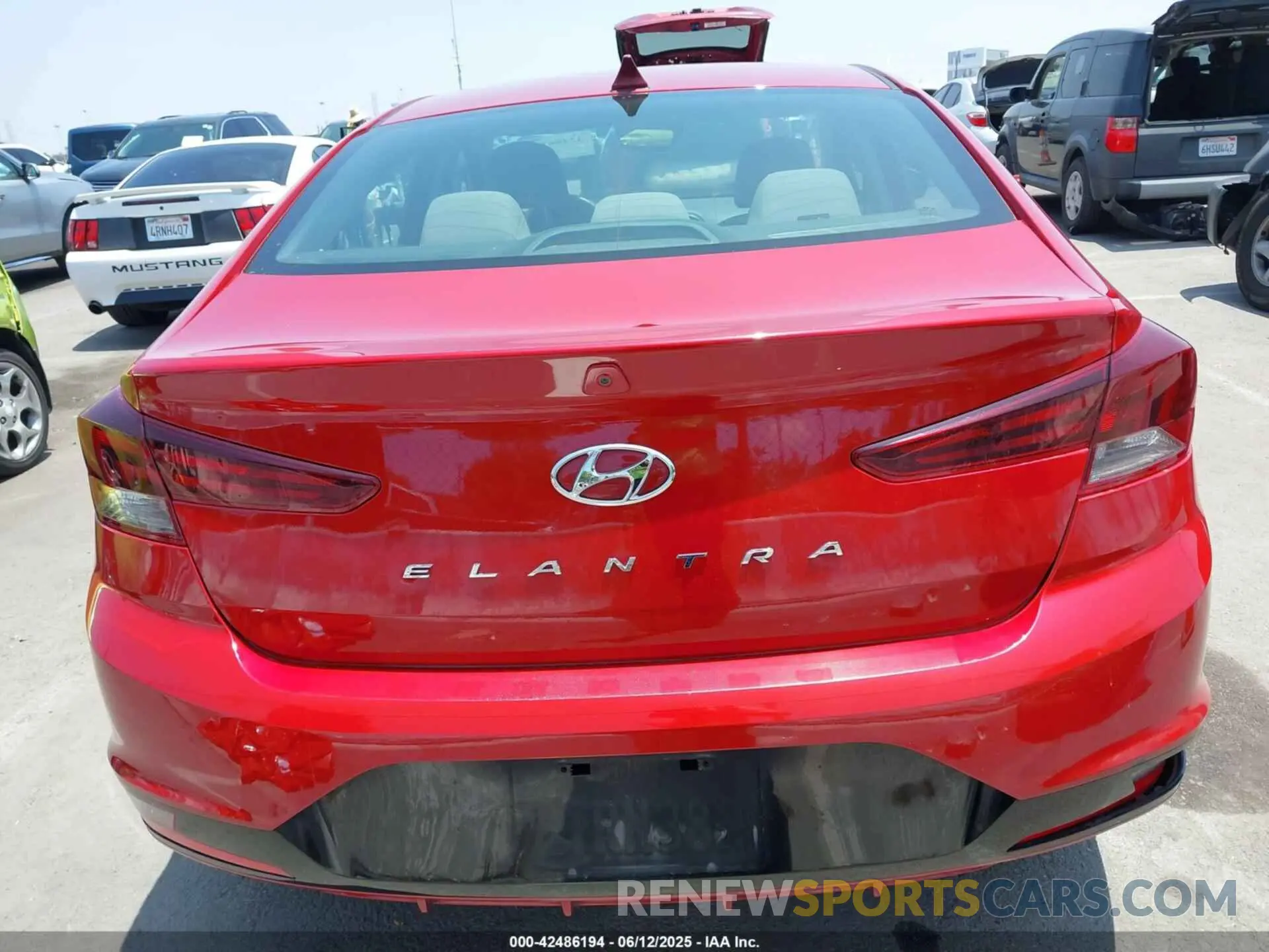 16 Photograph of a damaged car KMHD84LF5LU106079 HYUNDAI ELANTRA 2020