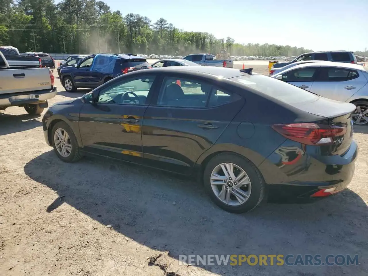 2 Photograph of a damaged car KMHD84LF5LU950638 HYUNDAI ELANTRA 2020