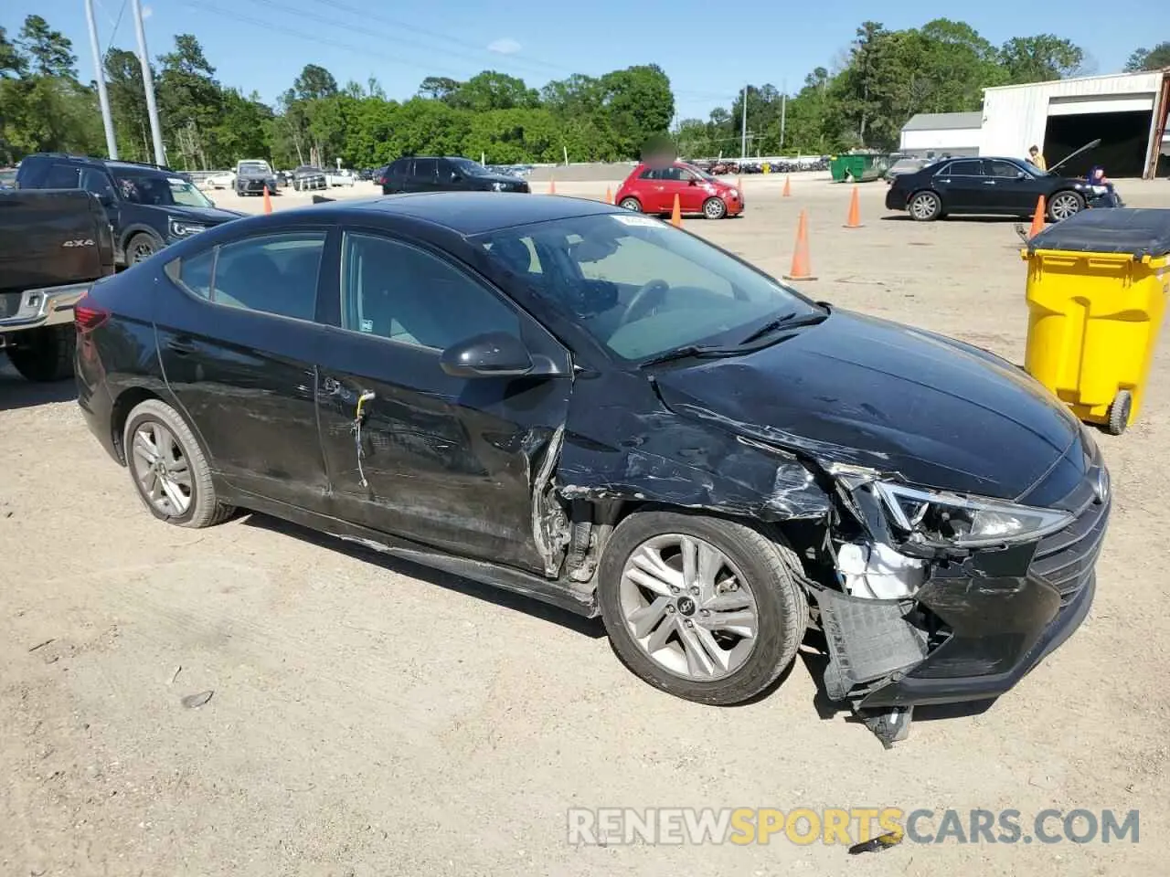 4 Photograph of a damaged car KMHD84LF5LU950638 HYUNDAI ELANTRA 2020