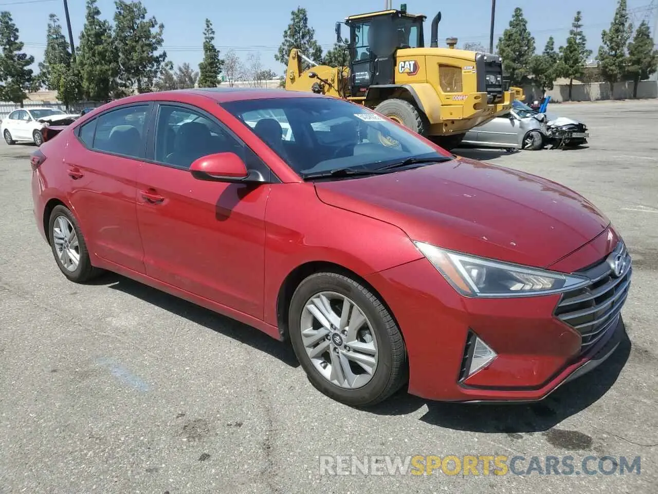 4 Photograph of a damaged car KMHD84LF5LU961235 HYUNDAI ELANTRA 2020