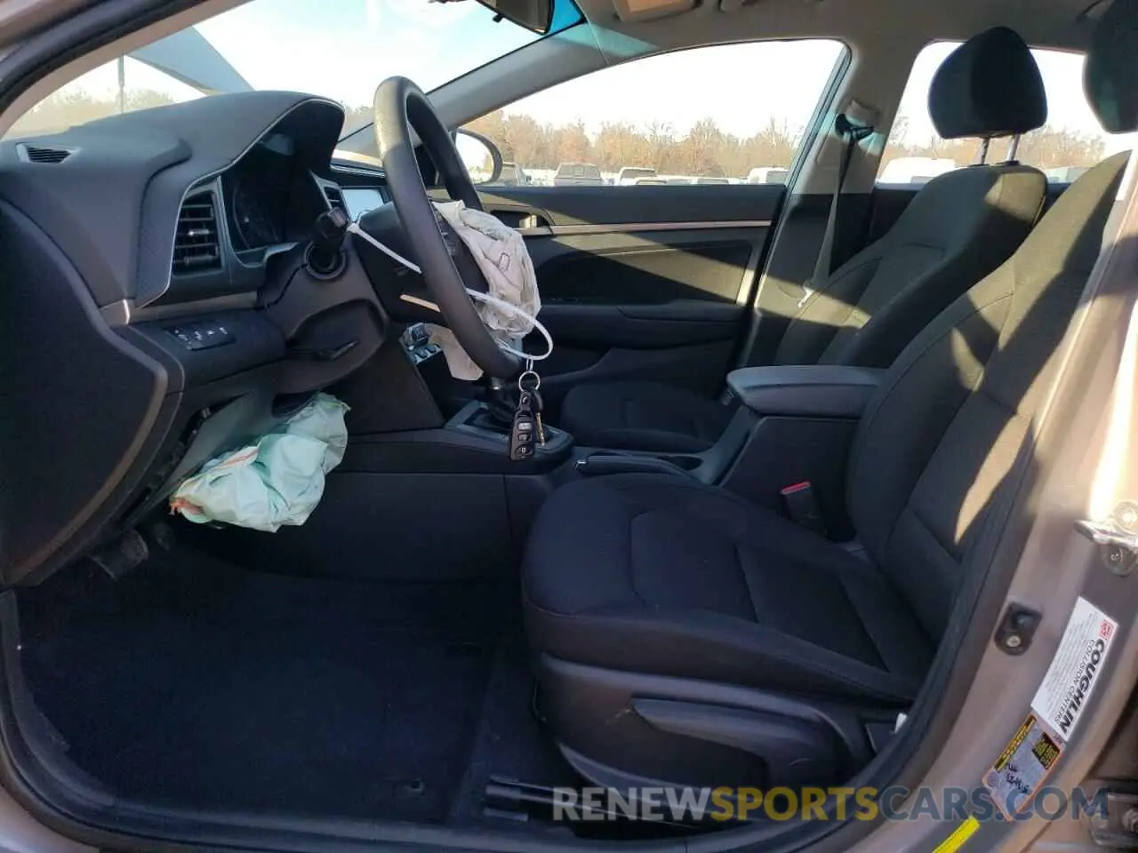 7 Photograph of a damaged car KMHD84LF6LU080222 HYUNDAI ELANTRA 2020