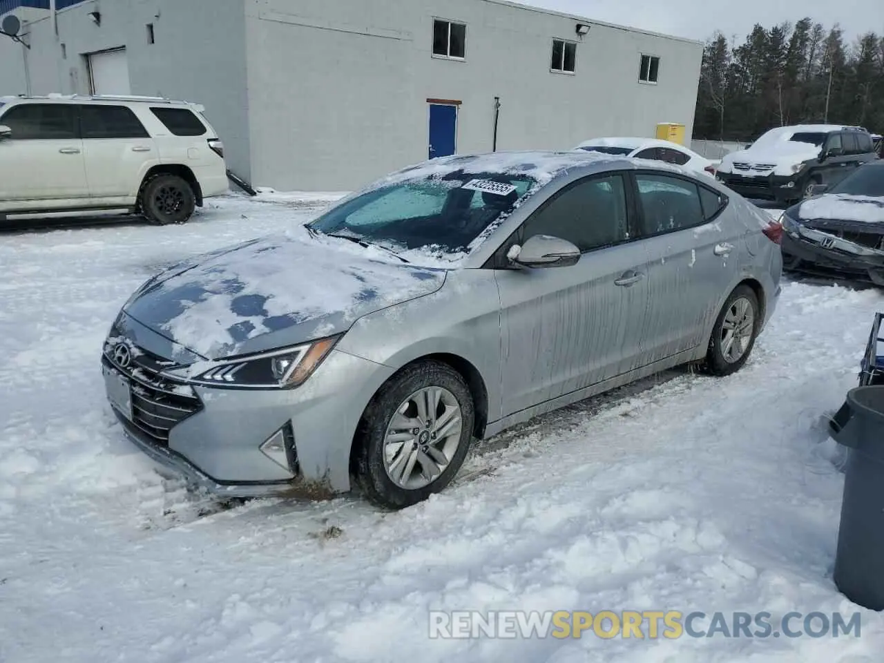 1 Photograph of a damaged car KMHD84LF6LU083783 HYUNDAI ELANTRA 2020