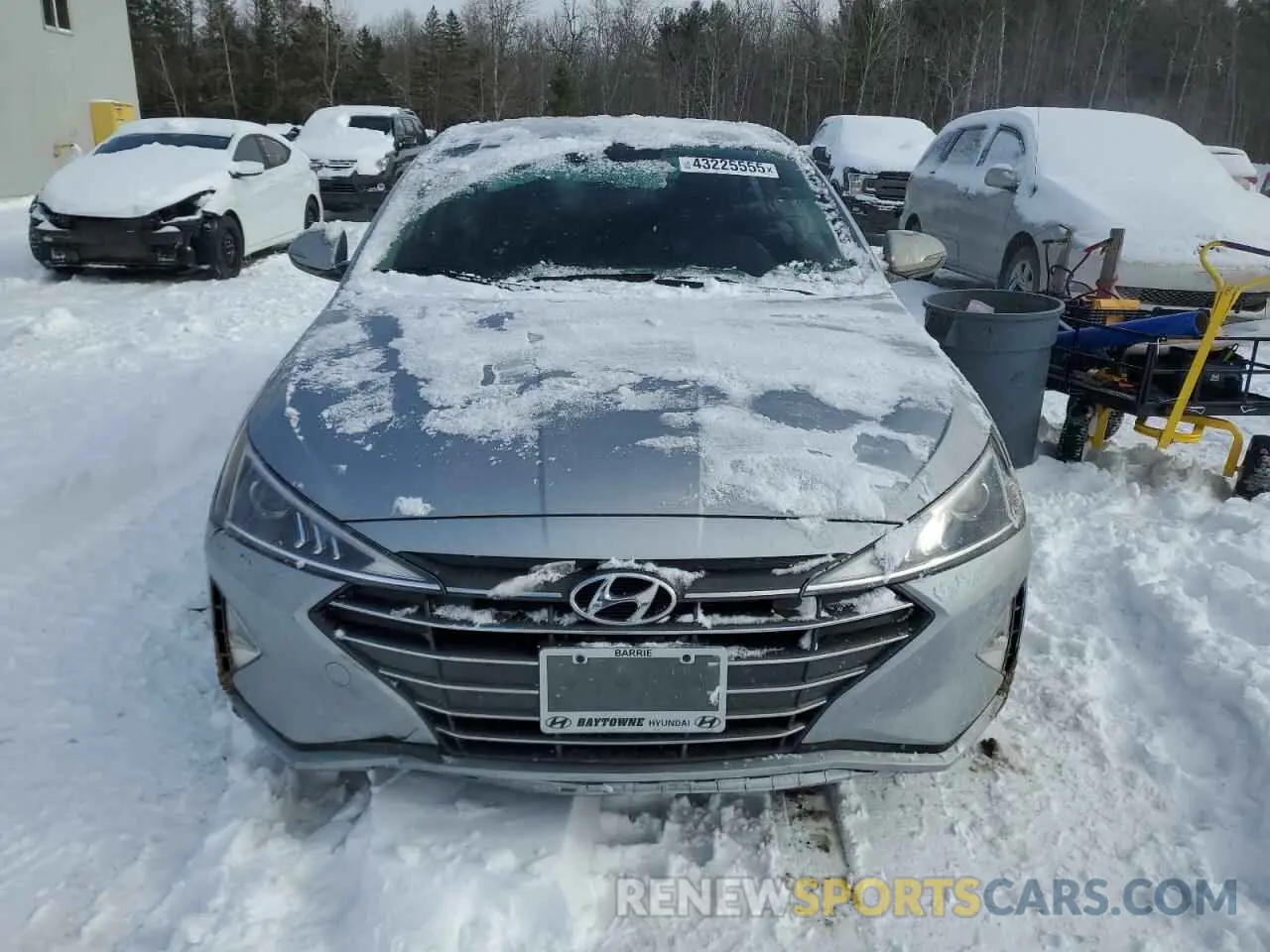 5 Photograph of a damaged car KMHD84LF6LU083783 HYUNDAI ELANTRA 2020