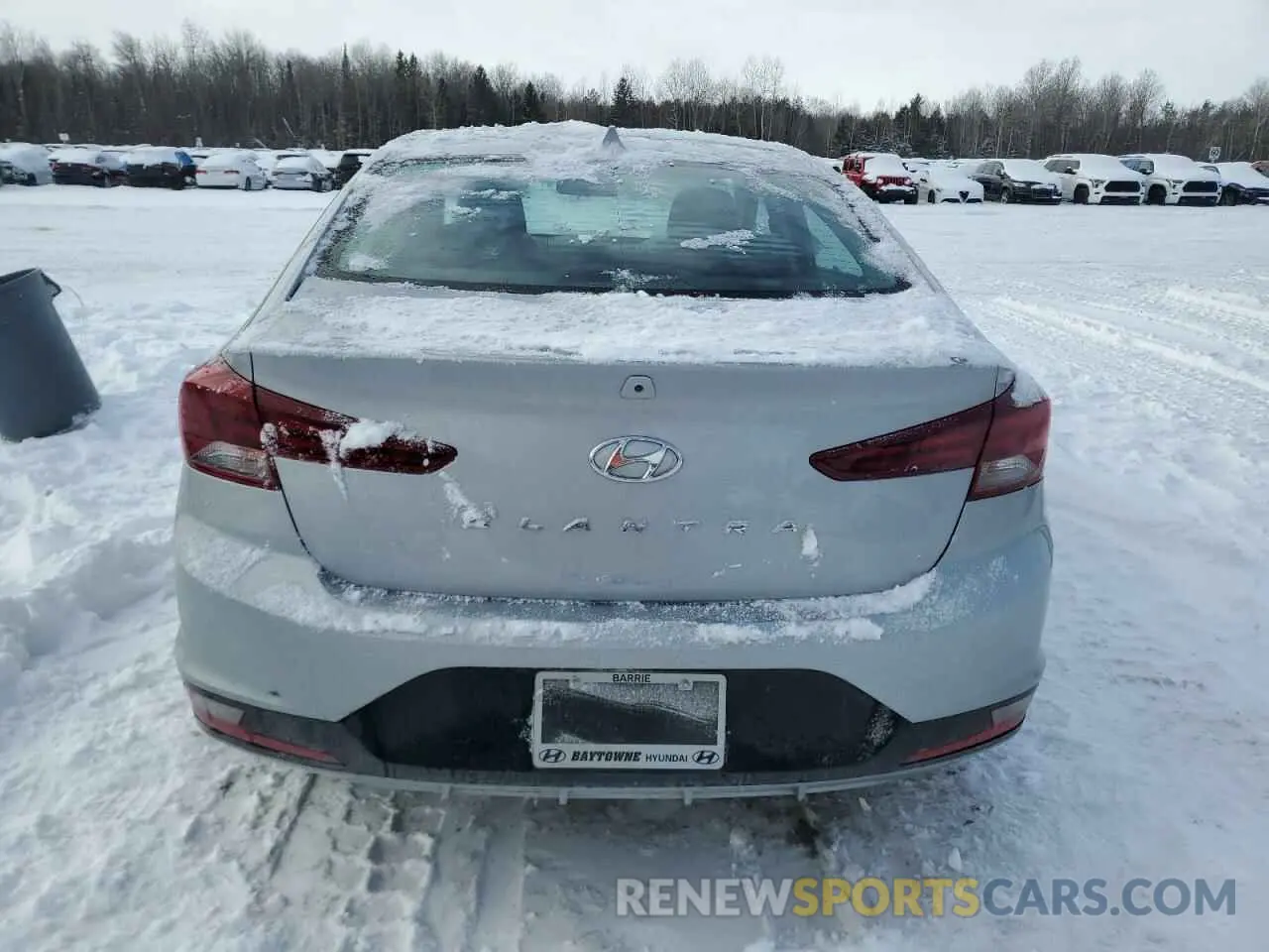 6 Photograph of a damaged car KMHD84LF6LU083783 HYUNDAI ELANTRA 2020