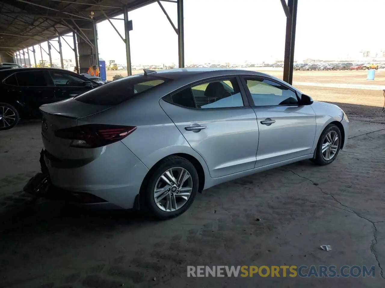 3 Photograph of a damaged car KMHD84LF6LU099482 HYUNDAI ELANTRA 2020
