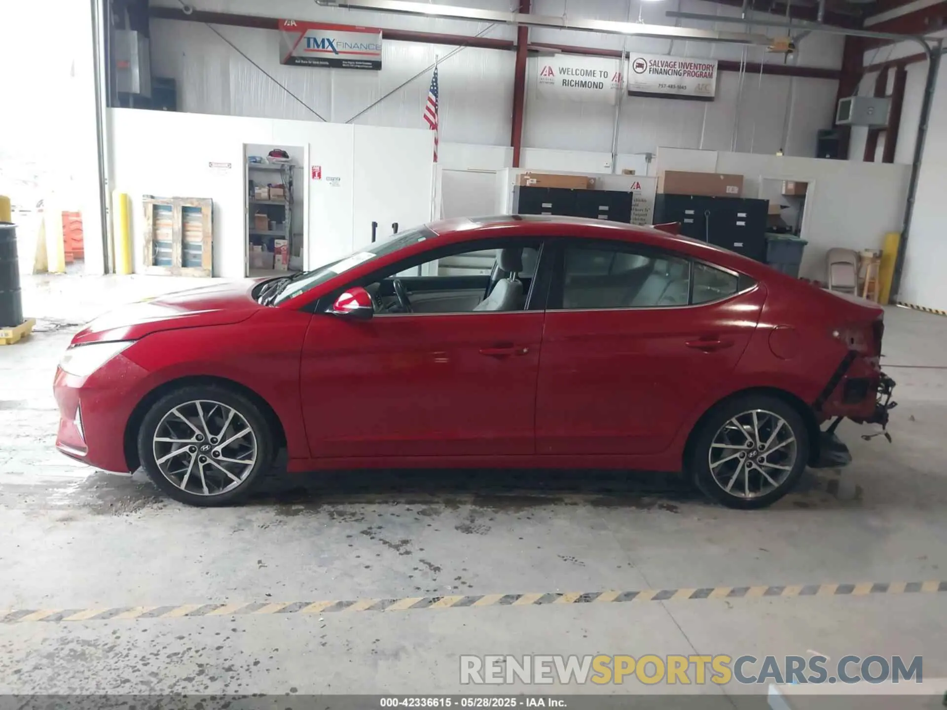 14 Photograph of a damaged car KMHD84LF6LU897402 HYUNDAI ELANTRA 2020